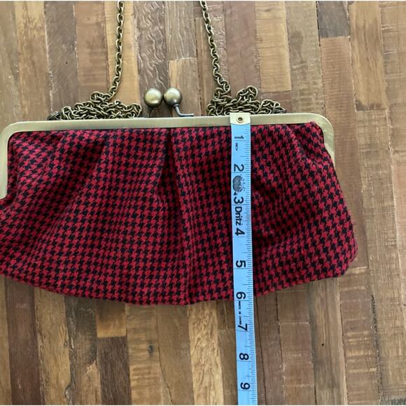 Vintage Wool Blend Crossbody/Shoulder Bag - Picture 8 of 12